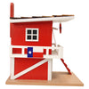 South Padre Island Lifeguard Shack w/Texas Flag Bird House
