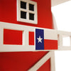 South Padre Island Lifeguard Shack w/Texas Flag Bird House