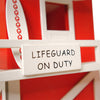 South Padre Island Lifeguard Shack w/Texas Flag Bird House