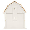 Holly Cottage White Bird House - BirdHousesAndBaths.com