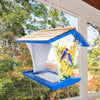 Happy Hopper Bird Feeder, Bluebird with Camellia