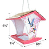 Happy Hopper Bird Feeder, Cherry Blossom with Chickadee