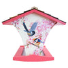 Happy Hopper Bird Feeder, Cherry Blossom with Chickadee