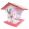 Happy Hopper Bird Feeder, Cherry Blossom with Chickadee