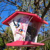 Happy Hopper Bird Feeder, Cherry Blossom with Chickadee
