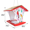 Happy Hopper Bird Feeder, Cardinals and Dogwood