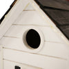 Holiday Ski Chalet Bird House with LEDs - BirdHousesAndBaths.com
