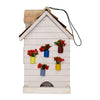 Potting Shed Bird Feeder, White