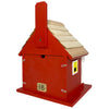 Capitola Cottage Bird House, Red