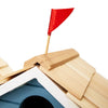 Brighton Beach Huts Condo Bird House - BirdHousesAndBaths.com