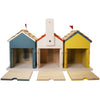 Brighton Beach Huts Condo Bird House - BirdHousesAndBaths.com