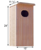 Wood Duck House - BirdHousesAndBaths.com