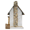 Stone Chimney Bird Cottage, White
