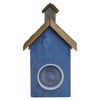 Rustic Wreath Blue Bird Shelter - BirdHousesAndBaths.com