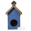 Rustic Wreath Blue Bird Shelter - BirdHousesAndBaths.com