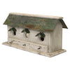 Barn Condo White Bird House - BirdHousesAndBaths.com