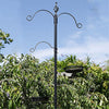 Essex Bird Feeding Station Kit, Black, 6'7" - BirdHousesAndBaths.com