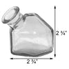 Parasol Replacement Classic Hexagonal Bottle, Clear