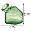 Parasol Replacement Classic Hexagonal Bottle, Green