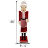 GIANT Nutcracker Mrs. Claus Statue - BirdHousesAndBaths.com