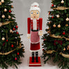GIANT Nutcracker Mrs. Claus Statue - BirdHousesAndBaths.com
