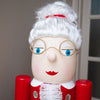 GIANT Nutcracker Mrs. Claus Statue - BirdHousesAndBaths.com