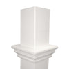Decorative Mounting Post, White - 5'