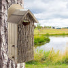Uncle Dunkel's Bark Clad Wood Duck House - BirdHousesAndBaths.com