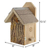 Uncle Dunkel's Bark Clad Ultimate Bluebird House - BirdHousesAndBaths.com