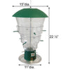 Electronic 12 port Squirrel Proof Bird Feeder