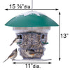 Wild Bills Feeding Frenzy High Capacity Bird Feeder, 8 Ports