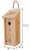 Novelty Cedar Wine Crate Bluebird House