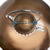 Squirrel-Resistant Brushed Copper Seed Tube Bird Feeder