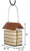 Coppertop Double Suet Cage Bird Feeder
