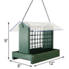 Going Green Peanut or Large Suet Cake Feeder
