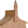 Rustic Cedar Handcrafted Bluebird House - BirdHousesAndBaths.com