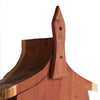 Rustic Handmade Bird House with Finish - BirdHousesAndBaths.com