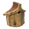Rustic Handmade Bird House with Finish - BirdHousesAndBaths.com