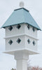 Manor Bird House with Verdigris Roof - BirdHousesAndBaths.com