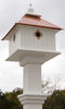 Carriage Bird House and Decorative Mounting Post - BirdHousesAndBaths.com