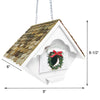 Christmas Wren Cottage - BirdHousesAndBaths.com