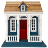 Bristol Cottage Bird House, Blue - BirdHousesAndBaths.com