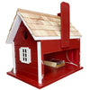 Christmas Cape Bird House with LEDs - BirdHousesAndBaths.com