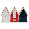 Dockside Trio Cabins Bird House - BirdHousesAndBaths.com