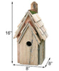 Bluebird Manor Bird House, Natural - BirdHousesAndBaths.com