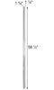 Telescoping Aluminum Triangular Pole, 12' - BirdHousesAndBaths.com