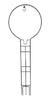 Trellis Hanger with Hummingbird Swing, Black, 72"H - BirdHousesAndBaths.com