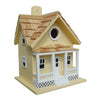 Beachside Cottage Bird House, Yellow - BirdHousesAndBaths.com