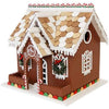 Candy Cottage Bird House - BirdHousesAndBaths.com