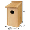 Cedar Duck House by Woodlink - BirdHousesAndBaths.com